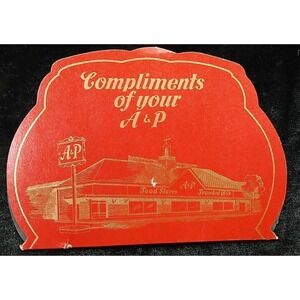 Compliments of Your A&P Sewing Needles West Germany Grocery Store